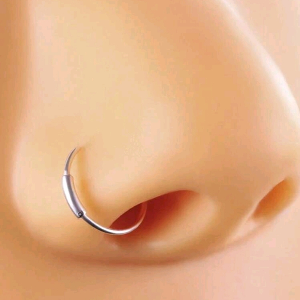 3 nose ring hoops - Picture 3 of 4